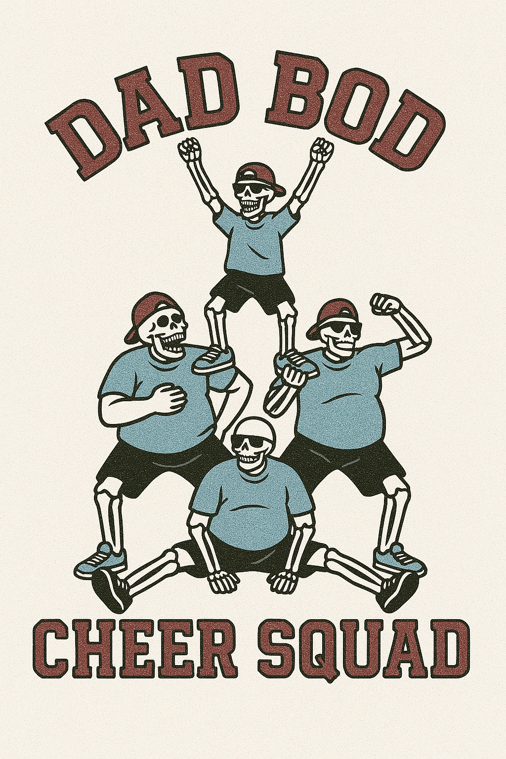Dad Bod Cheer Squad