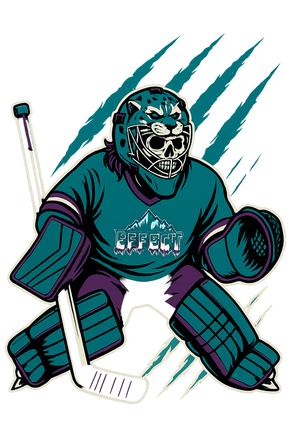 Mascot Goalie - Salt Lake Effect