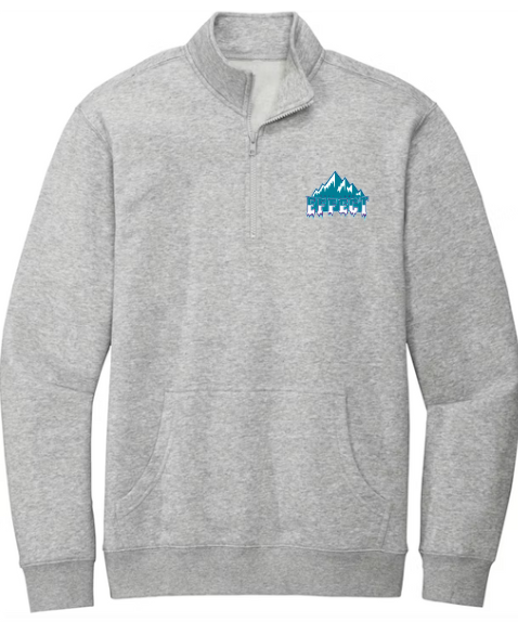 Fleece Quarter Zip- Salt Lake Effect