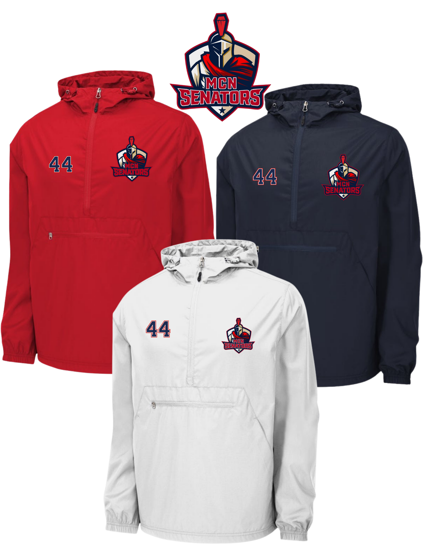 MCN Senators Lightweight Pullover (Adult)