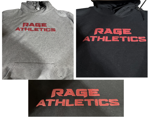 Rage Glitter Puff Hoodie