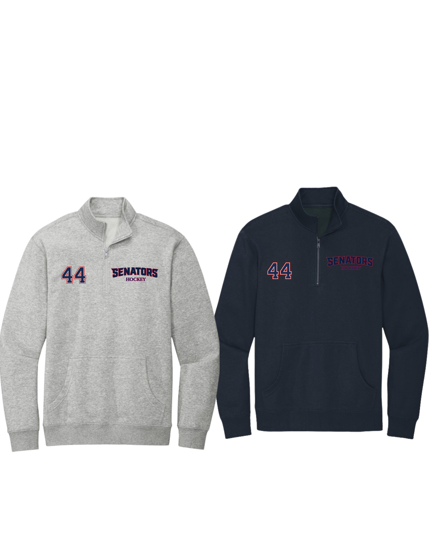 Senators Hockey Fleece Quarter-Zip (Adult)