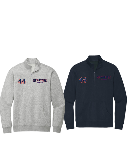 Senators Hockey Fleece Quarter-Zip (Adult)