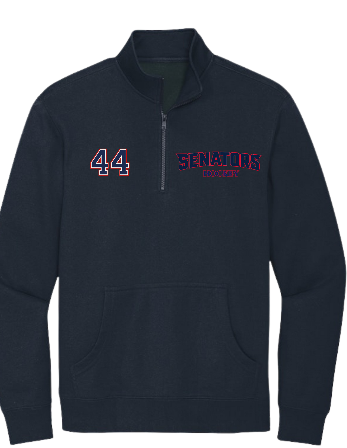 Senators Hockey Fleece Quarter-Zip (Adult)
