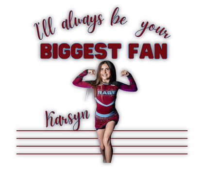 Biggest Fan Custom Athlete Tee