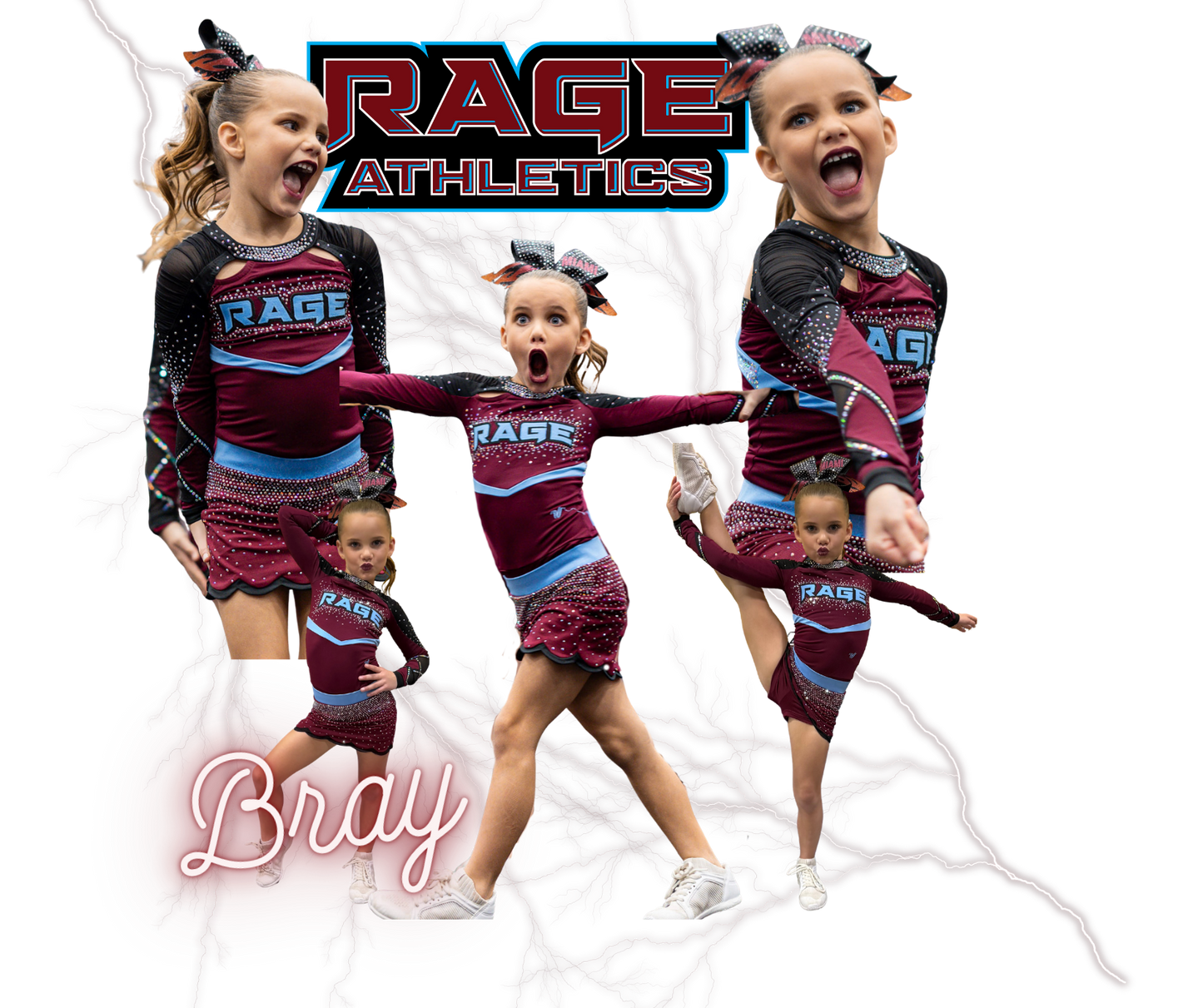 Custom Athlete Collage Tee