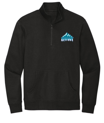 Fleece Quarter Zip- Salt Lake Effect