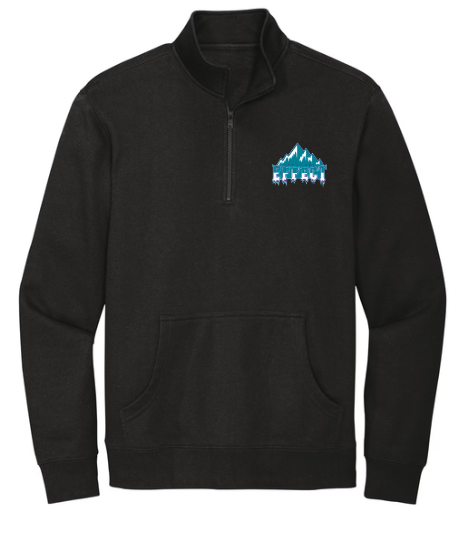 Fleece Quarter Zip- Salt Lake Effect