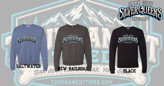 Silver Queens Vintage crewneck colors and design